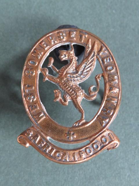 British Army The West Somerset Yeomanry Cap Badge