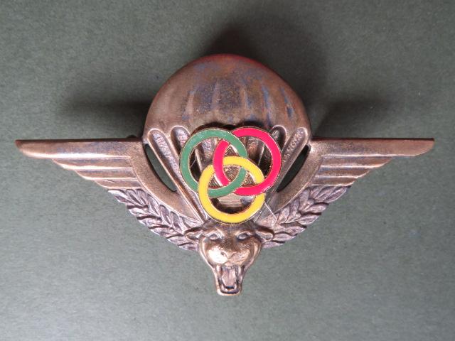 Zaire Army Parachute instructor Wings