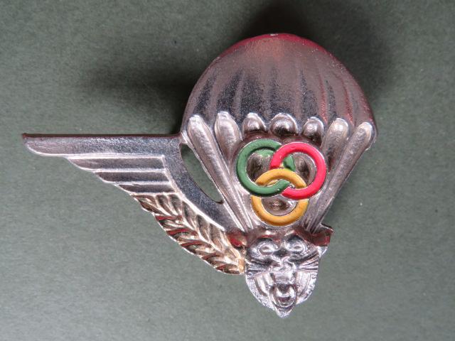 Zaire Army Brevet B Parachute Instructor Wings