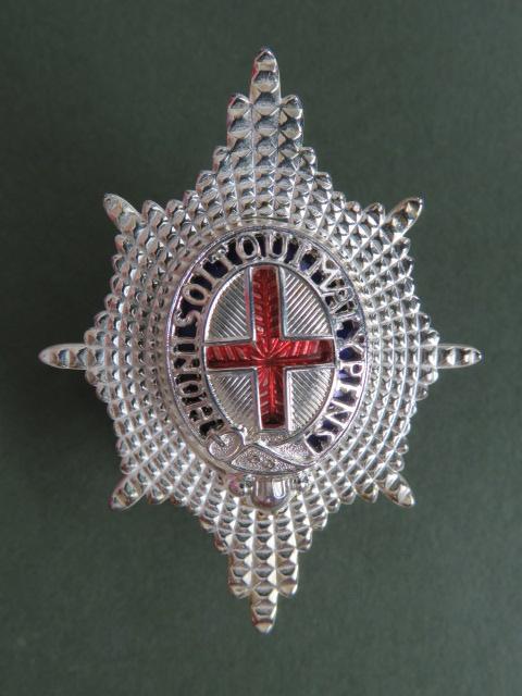 British Army The Coldstream Guards Officers Forage Cap Badge
