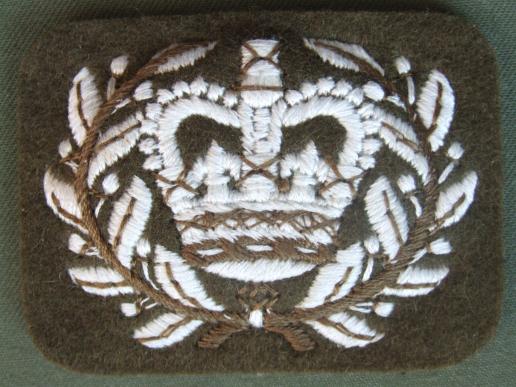 British Army Post 1953 Warrant Officer Class 2 (RQMS / QMSI) Rank Badge 