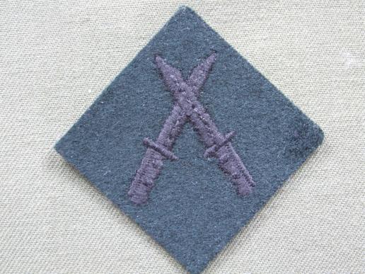 British Army Royal Gurkha Rifles Combat Infantryman Section Commander Battle Course Award Badge  