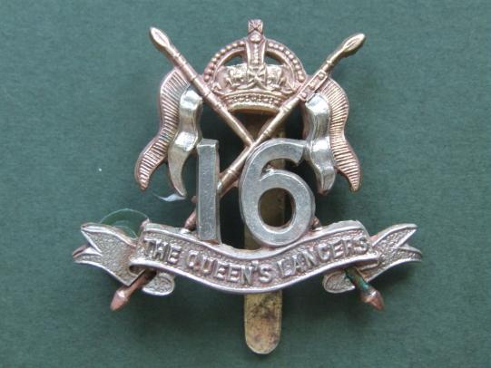 British Army 16th/5th Lancers Cap Badge