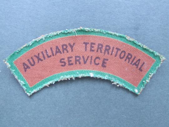 British Army Auxiliary Territorial Service Shoulder Title