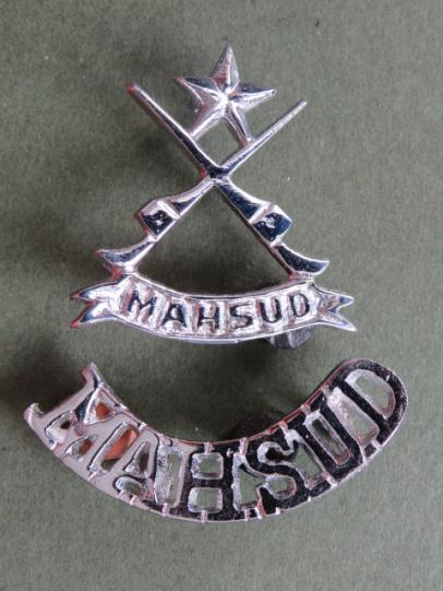 Pakistan Army Mahsud Scouts (Frontier Corps) Cap Badge & Shoulder Title