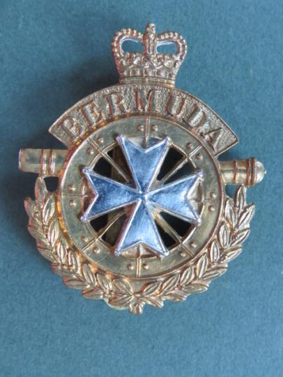British Commonwealth The Bermuda Regiment Cap Badge