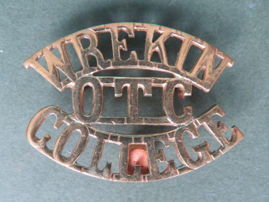 British Army Wrekin Officer Training College Shoulder Title