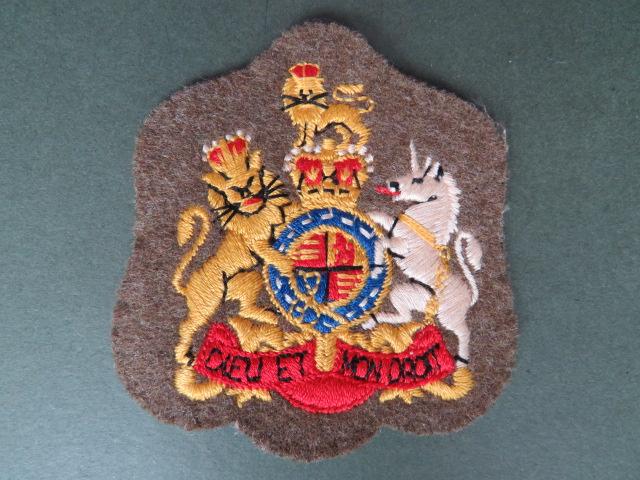 British Army Royal Corps of Corps Warrant Officer Class 1 Rank Badge