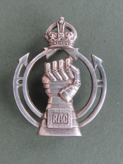 British Army Royal Armoured Corps Officers' Collar Badge