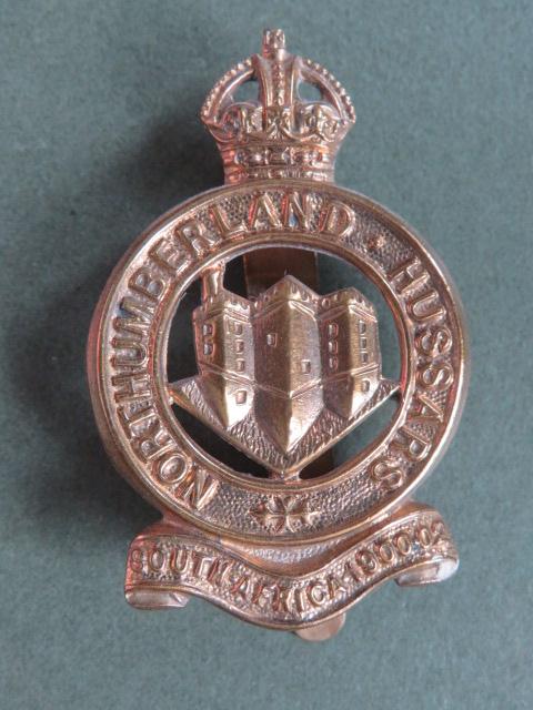 British Army Pre 1953 Northumberland Hussars Cap Badge