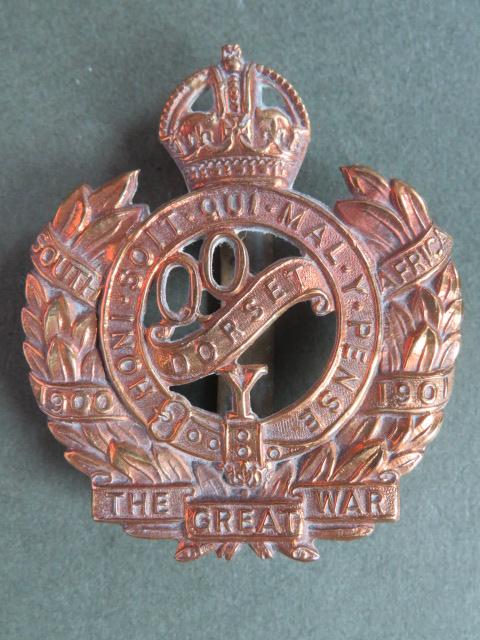 British Army The Queen's Own Dorsetshire Yeomanry (Hussars) Cap Badge