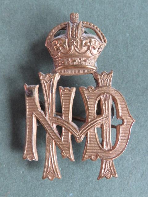 British Army The Royal North Devonshire Yeomanry (Hussars) Cap Badge