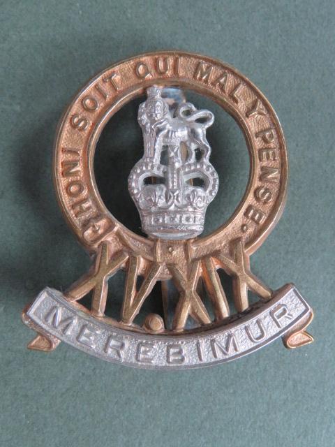British Army Post 1953 The 15th/19th King's Royal Hussars Cap Badge