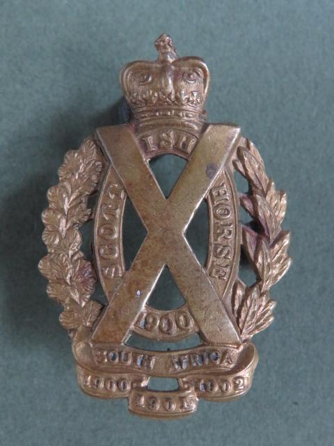 British Army The Scottish Horse 1903 Collar Badge
