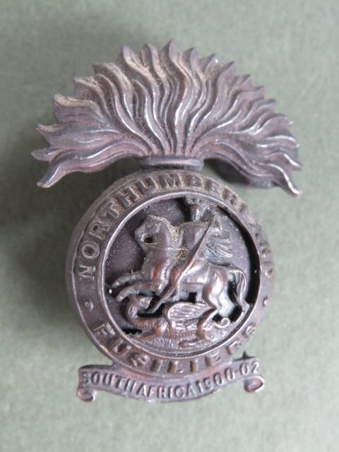 British Army 4th/5th/6th Battalions, The Northumberland Fusiliers Officers' Service Dress Collar Badge