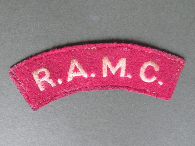 British Army Royal Army Medical Corps Shoulder Title