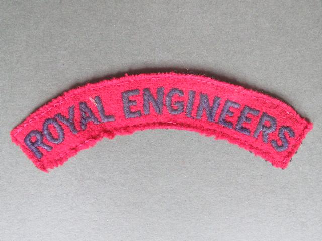 British Army Royal Engineers Shoulder Title