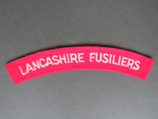 British Army WW2 The Lancashire Fusiliers Shoulder Title