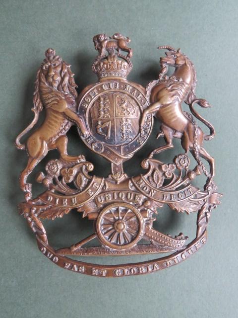British Army 1903-1914 Royal Artillery Helmet Plate