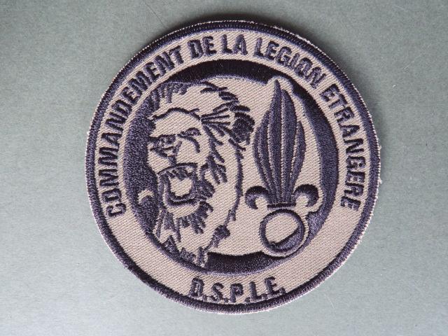 France Foreign Legion Commandment de La Legion Entranger (Foreign Legion Command) D.S.P.L.E. (Security & Protection Division) Shoulder Patch