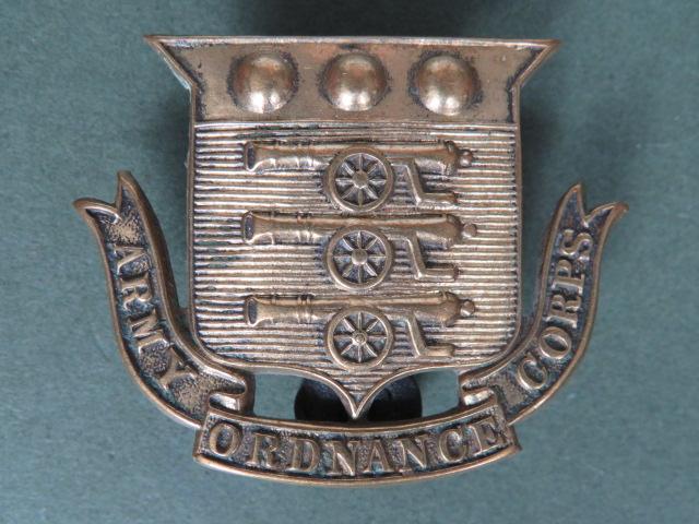 British Army Royal Army Ordnance Corps 1896-1920 Field Cap Badge