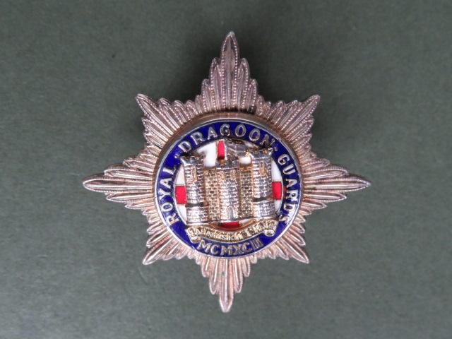British Army The Royal Dragoon Guards No 1 Dress Hat Cap Badge