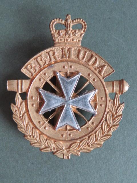 British Commonwealth The Bermuda Regiment Cap Badge