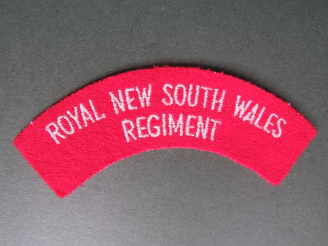 Australia Army Royal New South Wales Regiment Shoulder Title