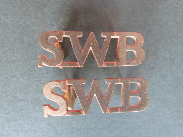 British Army The South Wales Borderers Shoulder Titles