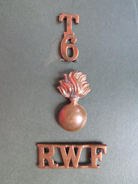 British Army 6th Battalion, The Royal Welch Fusiliers Shoulder Title