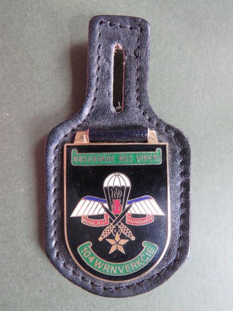 Netherlands Army 104 Recon Company Pocket Crest