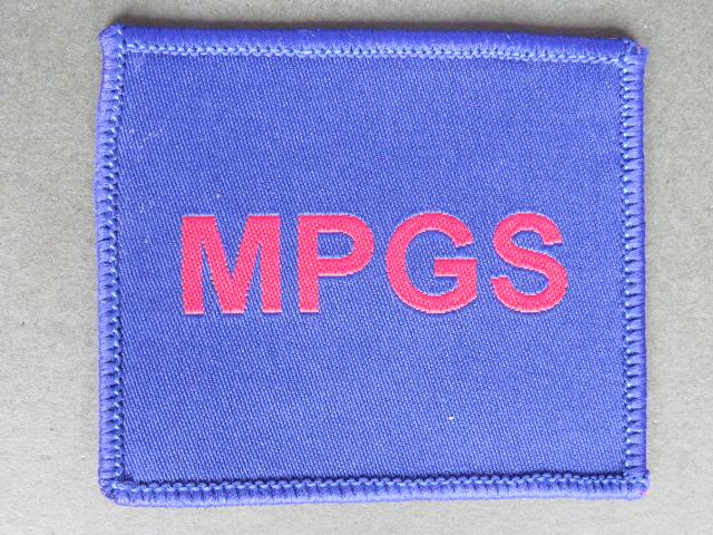 British Army Adjutant General's Corps M.P.G.S. (Military Provost Guard Service) TRF