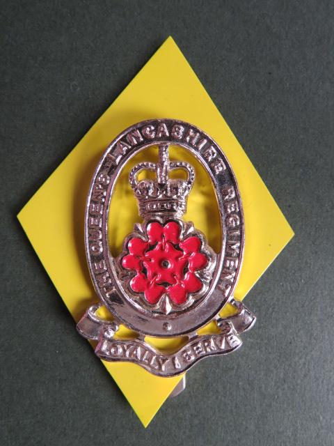 British Army The Queen's Lancashire Regiment Cap Badge