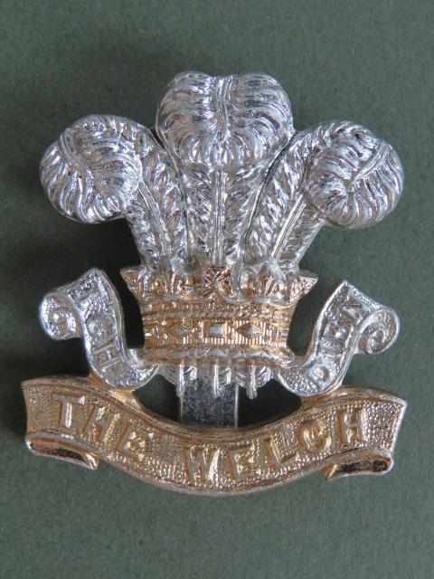 British Army The Welch Regiment Cap Badge