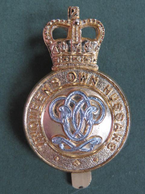 British Army 7th Queen's Own Hussars Cap Badge