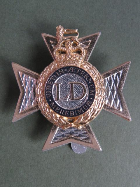 British Army The Light Dragoons Cap Badge