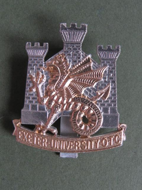 British Army Exeter University Officer Training Corps Cap Badge