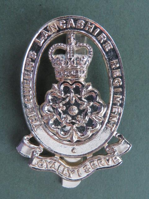 British Army The Queen's Lancashire Regiment Cap Badge