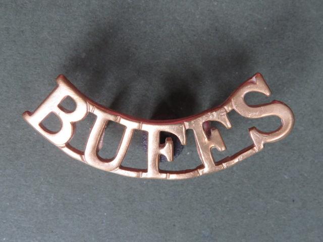 British Army The Buffs (Royal East Kent Regiment) Shoulder Title