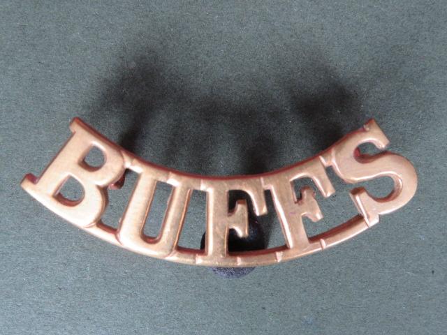 British Army The Buffs (Royal East Kent Regiment) Shoulder Title