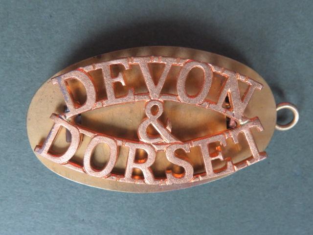 British Army The Devon & Dorset Regiment Shoulder Title