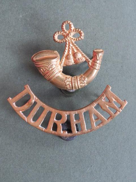 British Army Durham Light Infantry Pre 1920 Shoulder Title