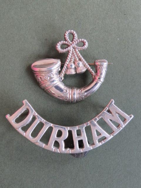 British Army Durham Light Infantry Pre 1920 Shoulder Title