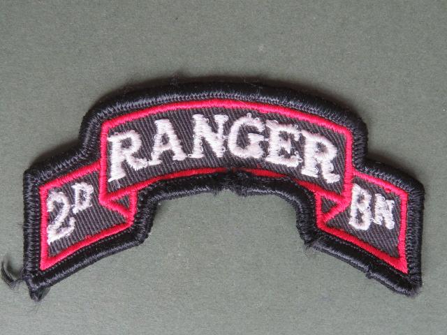 USA Army 2nd Ranger Battalion Shoulder Title