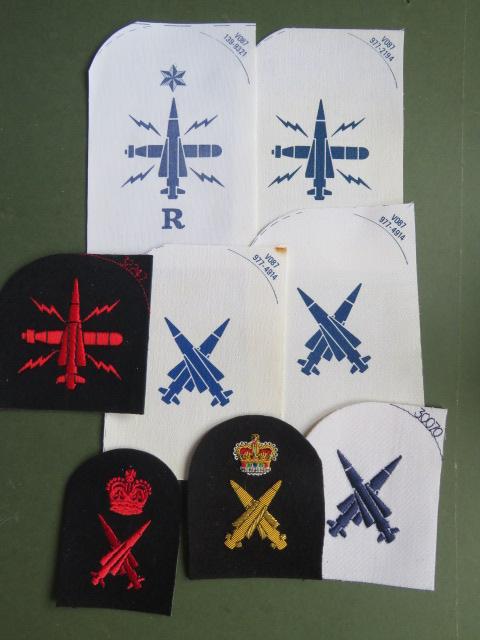 Royal Navy Weapons Engineering Mechanic & Missile Operator Trade Patches