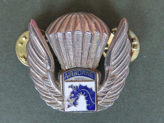 USA Army XVIII Airborne Corps Freefall Basic Parachute Wings