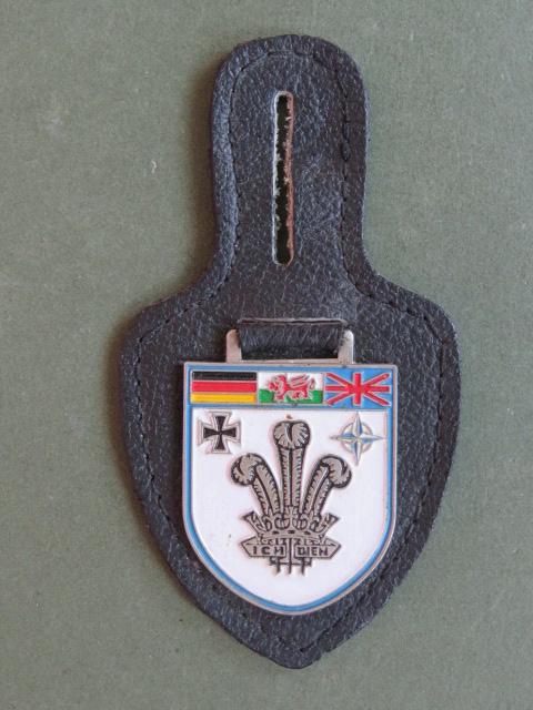 NATO-OTAN German Army / Royal Regiment of Wales Pocket Crest