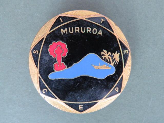 France Base MURUROA (Joint Base Pacific Experimentation Center) Pocket Crest
