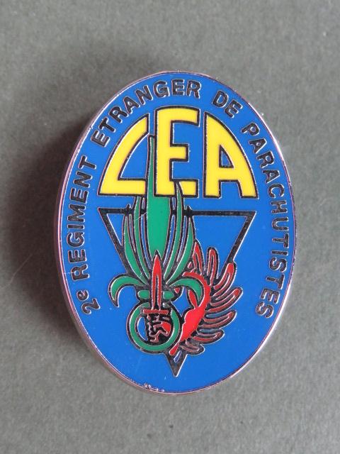France Foreign Legion 2° R.E.P. (2° Régiment Etranger de Parachutistes) C.E.A. (Support & Reconnaissance Company) Pocket Crest