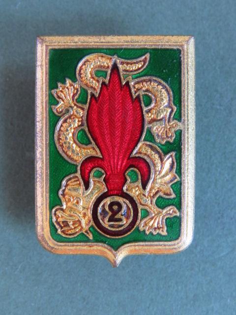 France Foreign Legion 2° R.E.I. Pocket Crest